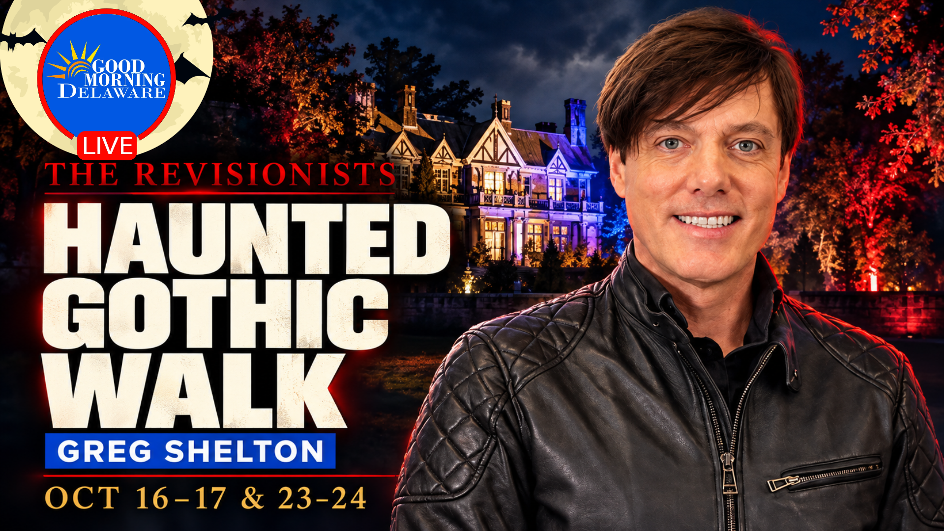 The Revisionists: A Haunted Gothic Walk preview on Good Morning Delaware
