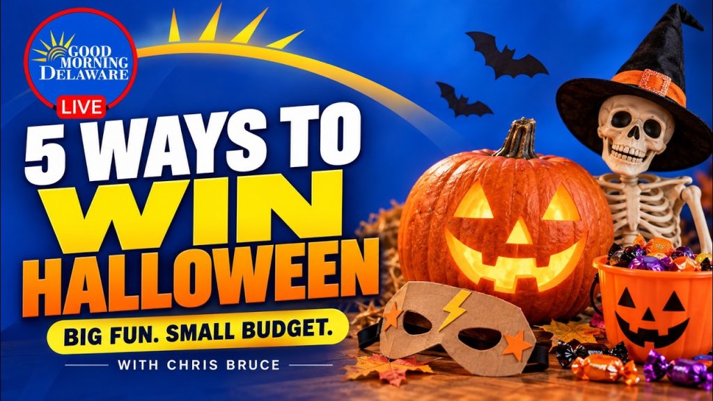 Budget Halloween ideas: 5 Ways to Win Halloween with Chris Bruce on Good Morning Delaware