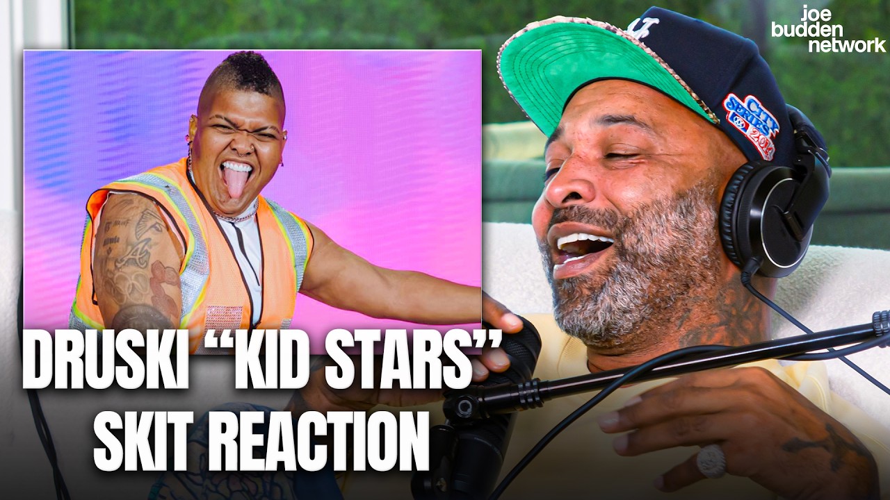 Joe Budden TV thumbnail asking whether Druski has outgrown social media skits