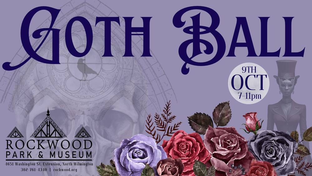 Goth Ball at Rockwood Park and Museum – things to do in Delaware